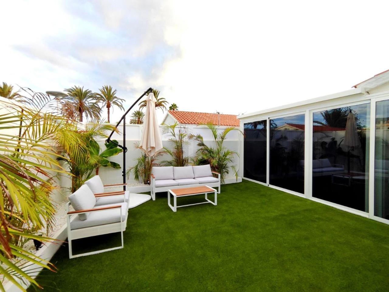 Bungalow "Bahia Azul" Playa del Inglés Buitenkant foto