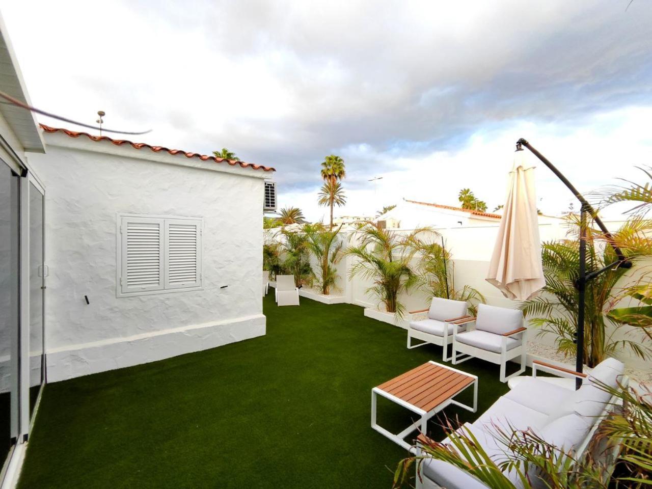 Bungalow "Bahia Azul" Playa del Inglés Buitenkant foto